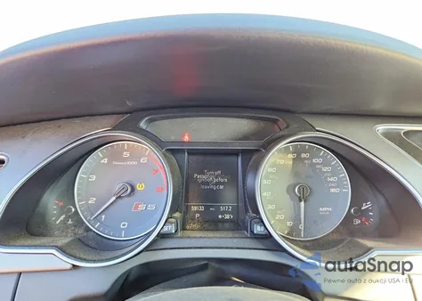 2014 Audi S5 Premium Plus z USA, uszkodzony, nr VIN WAUCGAFH3EN011139